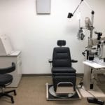 va clinic eye exam room