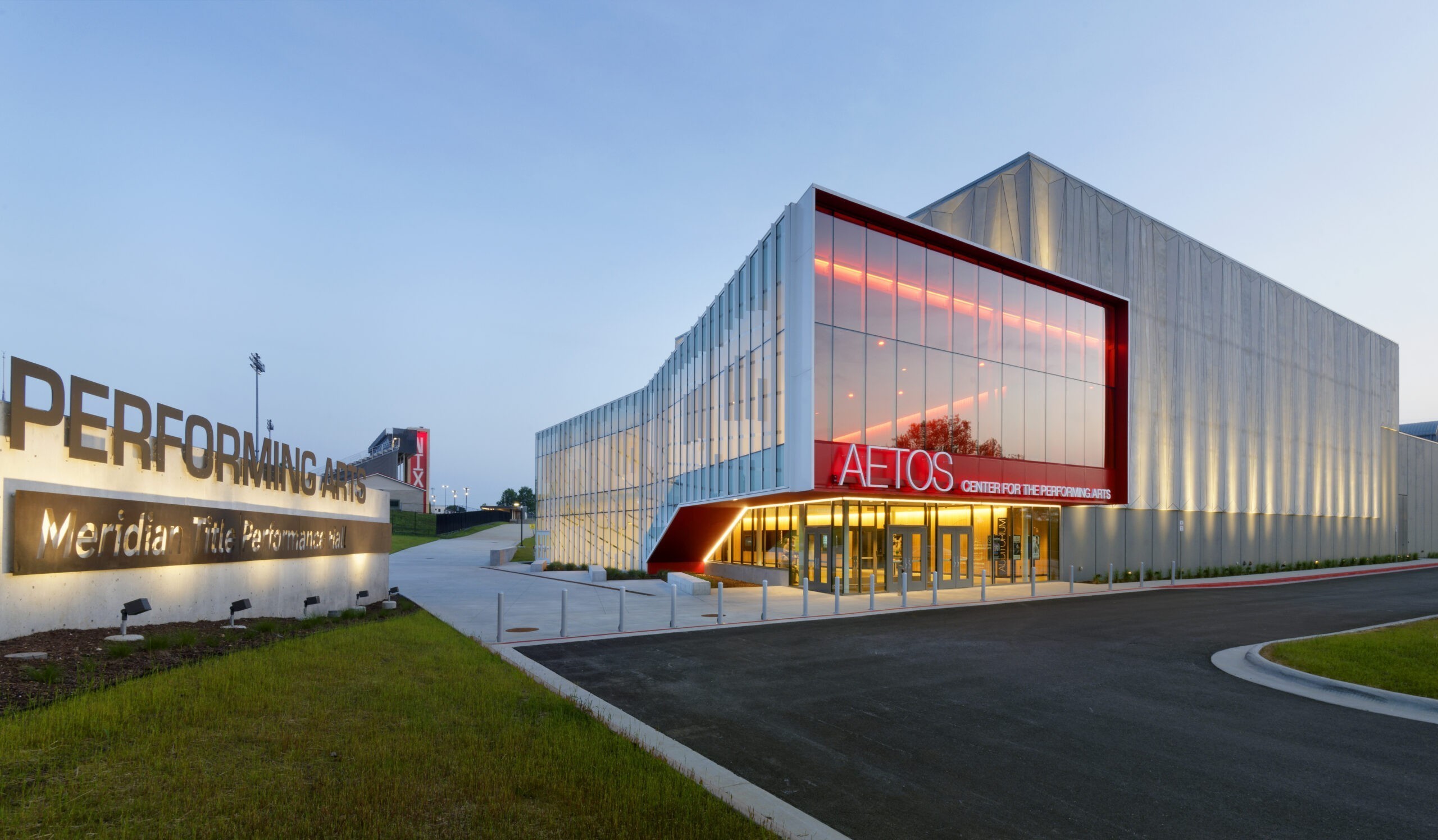 Aetos Center for the Performing Arts Meridian Title Company