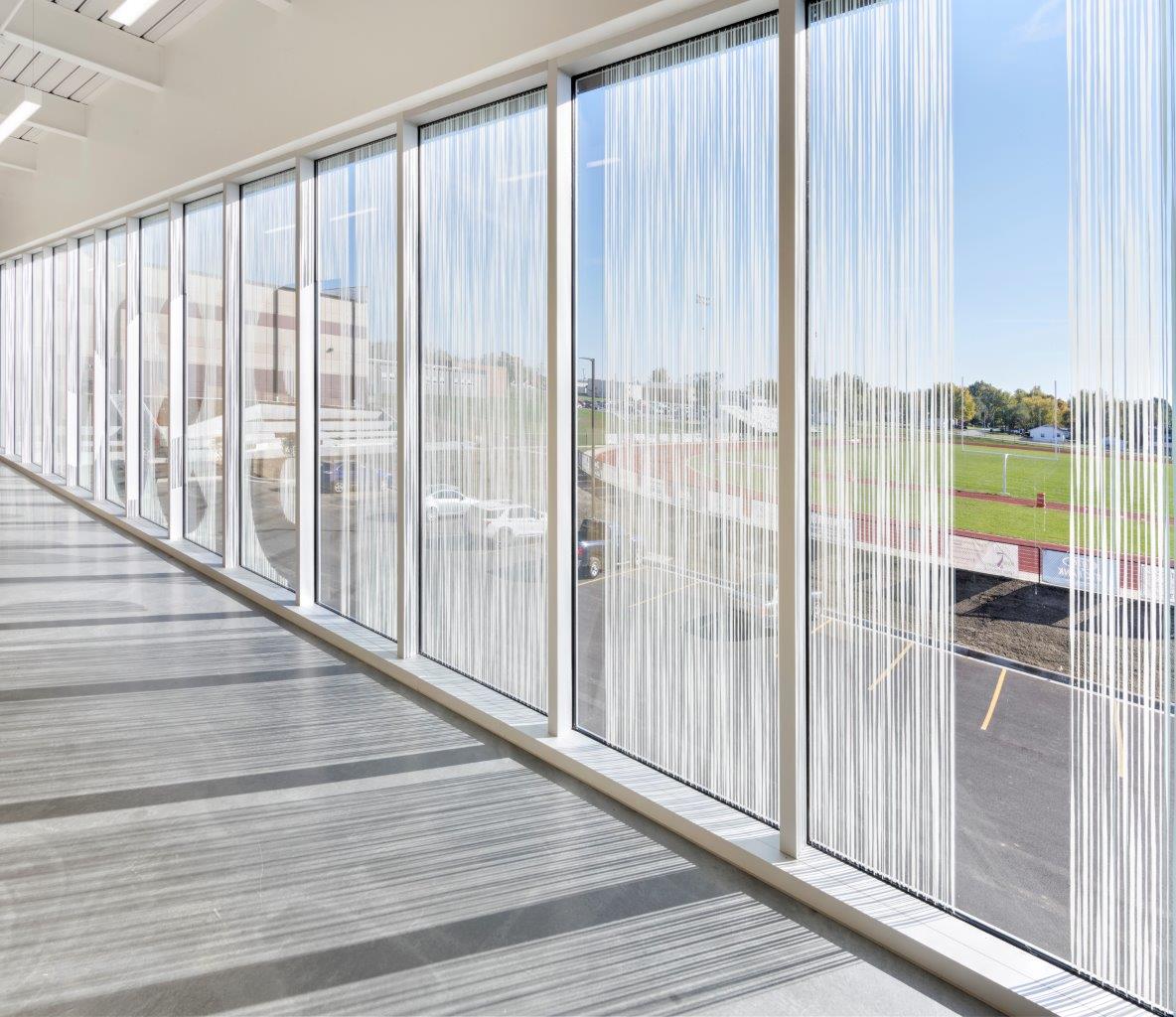 Dallas County Technical Center Custom Windows