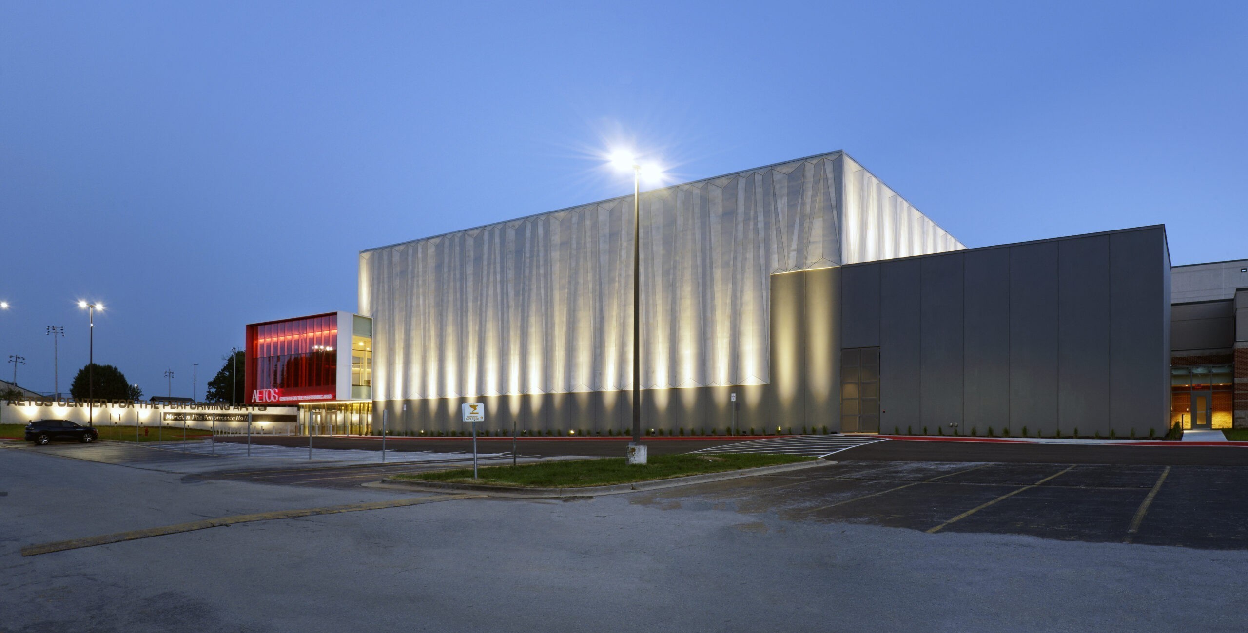 Nixa High School Aetos Center for the Performing Arts Precast Panels