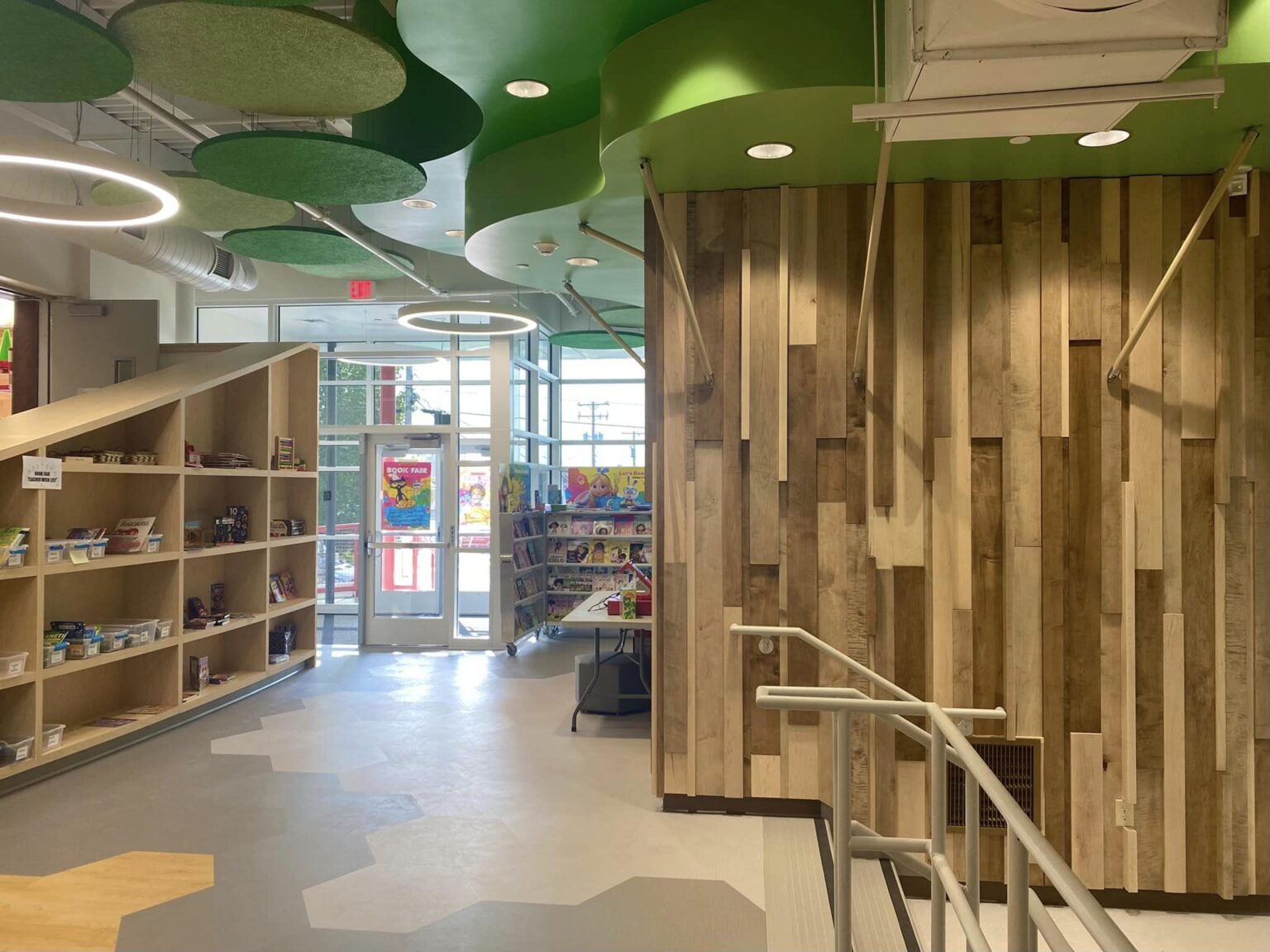 Tiger Paw Early Childhood Center Renovation Library Area